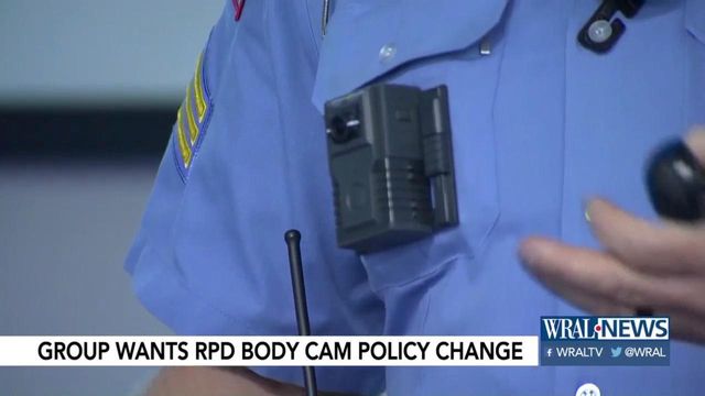 Groups call for change to Raleigh Police Department's body camera policy 