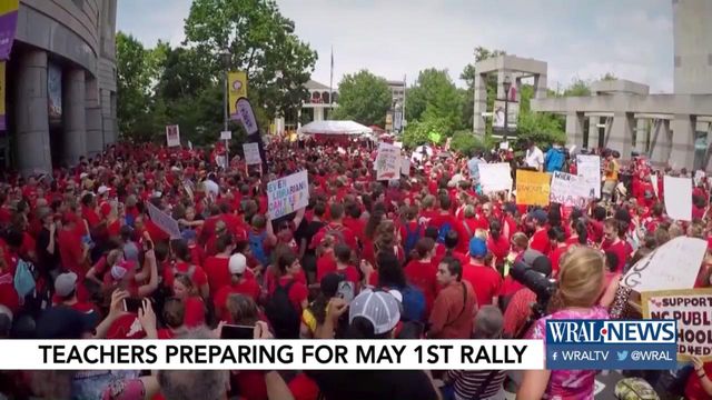 Teachers prepare for May 1 rally