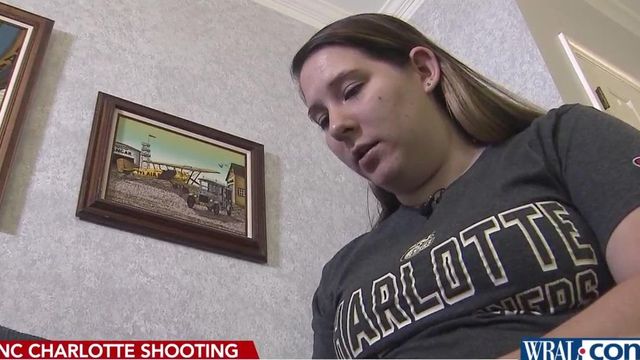 UNC-Charlotte student from Cary opens up about shooting