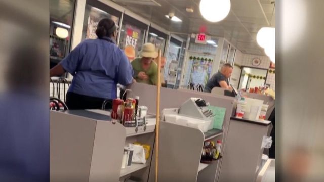 WATCH: Waffle House fight caught on camera