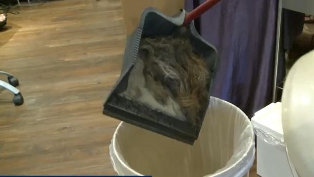 Durham salon keeps 800 pounds of plastic, metal, liquid, hair out of landfills