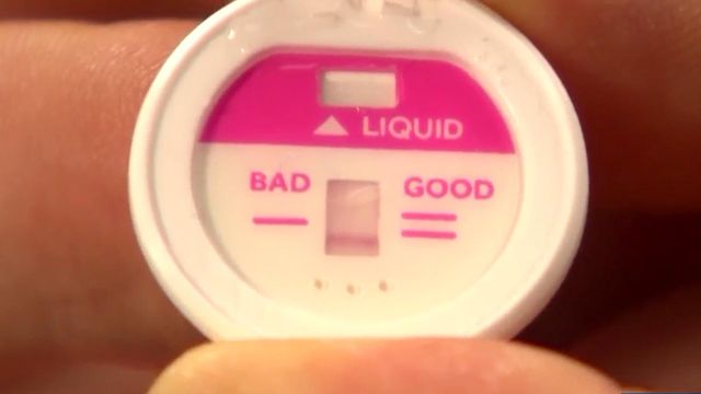 Device helps detect if drink has been drugged
