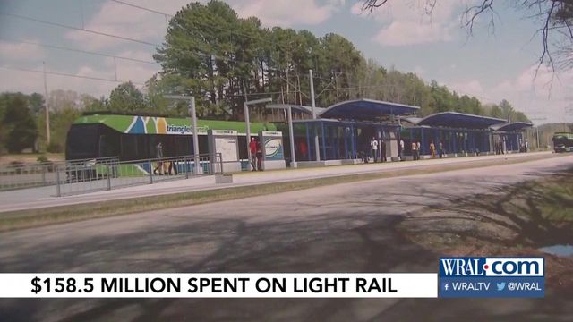 GoTriangle says failed light rail project will cost $158.5 million