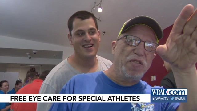 Healthy eyes for Special Olympics athletes