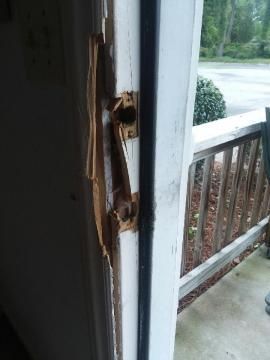 Goldsboro infant reported missing; door kicked open