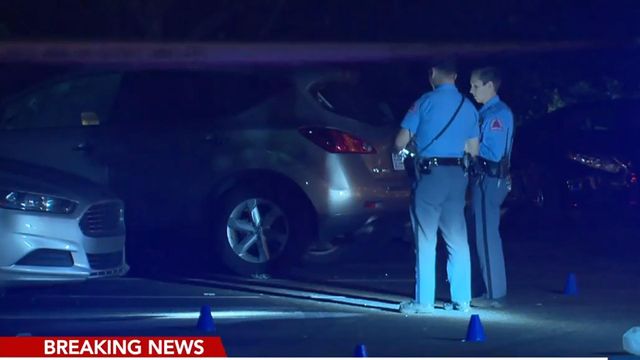 7 cars shot in east Raleigh parking lot
