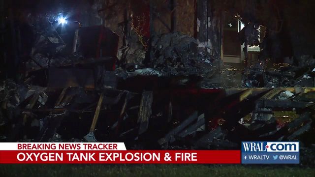 Overnight explosions rock Wake Forest neighborhood