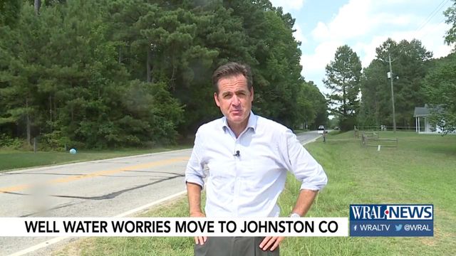 Well water worries move to Johnston county