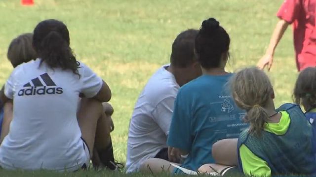 Camp activities move inside as heat wave hits Raleigh