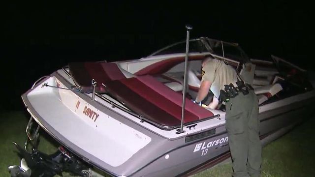 Crash at Falls Lake dam injures two boaters