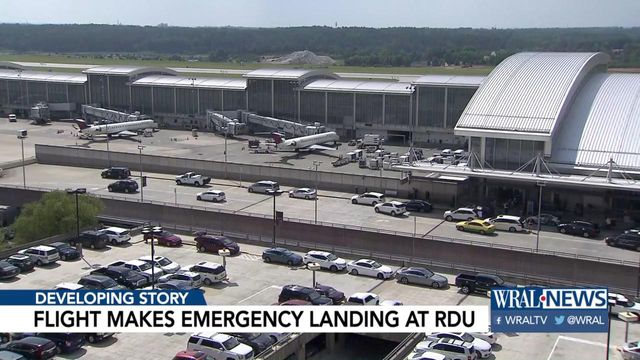 Delta flight makes emergency landing at RDU