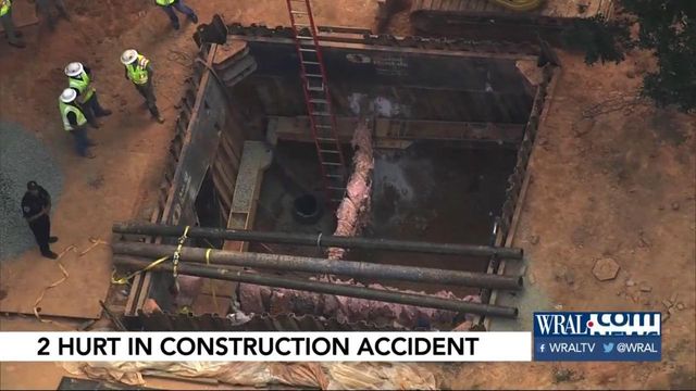 2 injured in construction accident on UNC campus