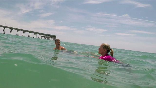 GoPro video: What to do if you are caught in a rip current