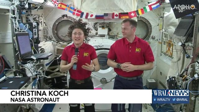 N.C. astronaut talks about being on ISS, working and seeing the world from different view