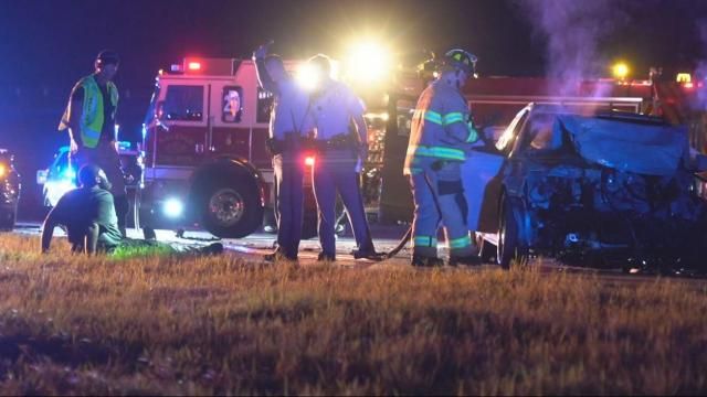 Raleigh police officer injured in crash on I-40 :: WRAL.com