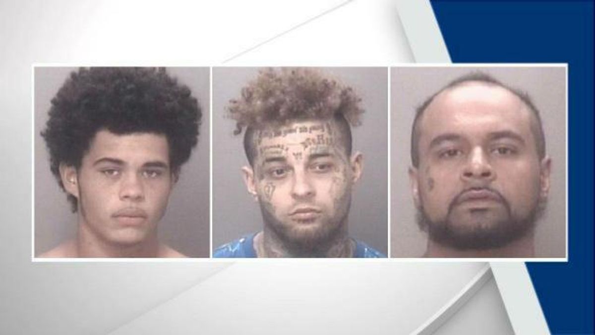 Zaebrian Locklear, Jonathan Wayne Clark and Gatlin Chavis