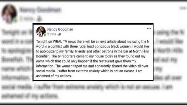 Nancy Goodman Facebook apology