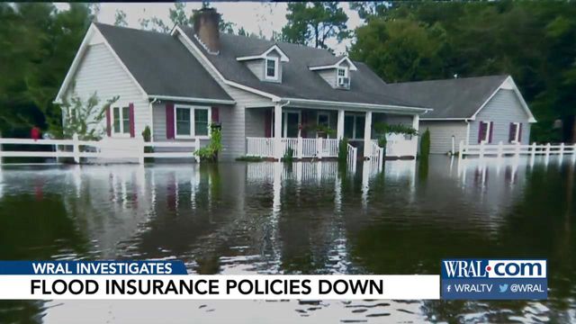 Decrease in flood insurance policies