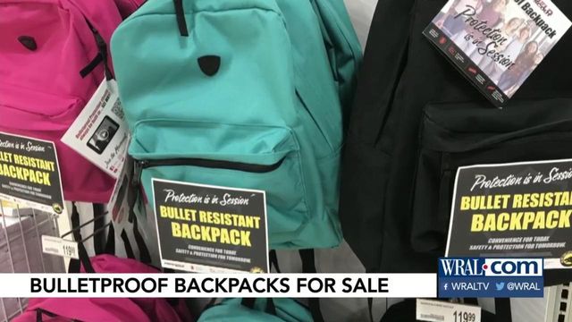 Bulletproof backpacks being considered by parents