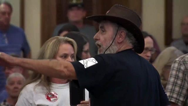 RAW: Tempers flare over Chatham Confederate monument vote