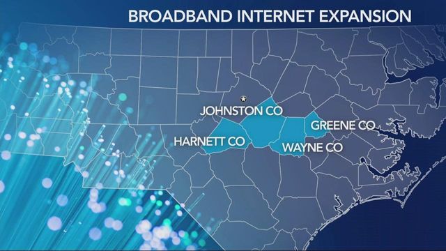 Grant allows four more counties to get broadband internet access