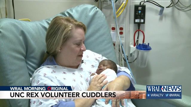 Raleigh hospital seeks volunteer cuddlers