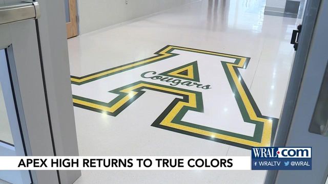 New Apex High School opens with return to green color