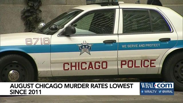 Chicago police see first drop in shooting murders in August since 2011