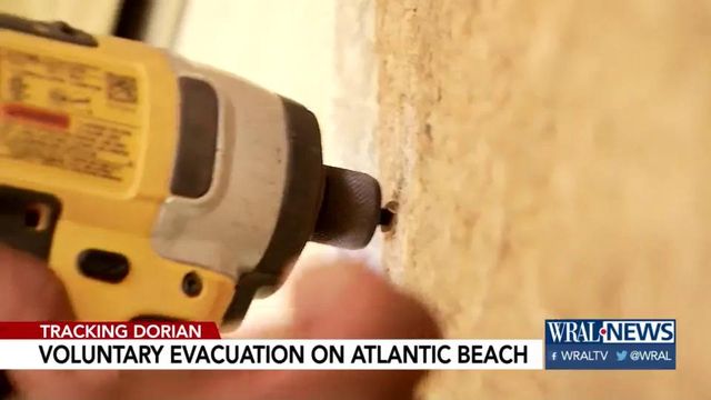 Some in Atlantic Beach wary of Hurricane Dorian with work still left to repair after Florence
