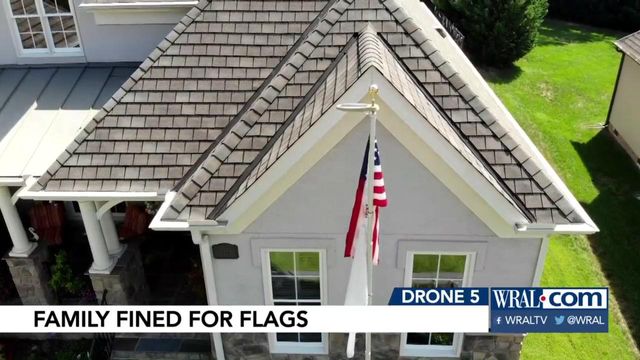 HOA rules put family's flagpole in question