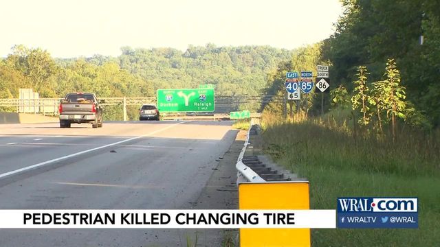Officials investigating after man killed changing tire on interstate