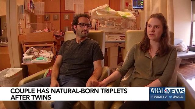 Texas parents who have twins adjusting to life after birth of triplets