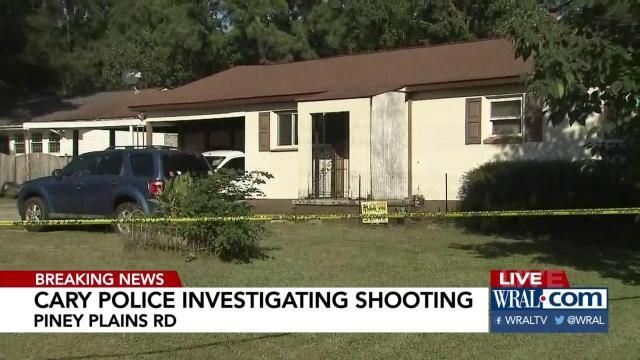 Woman found with gunshot wound at Cary home
