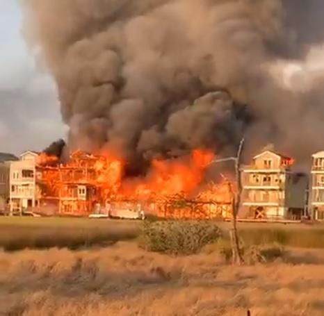 Surf City fire