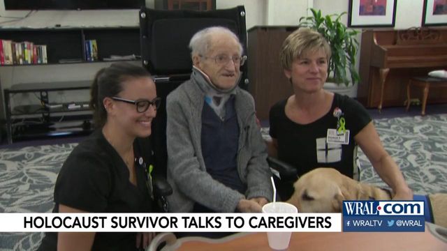 Holocaust survivor shares story of his survival