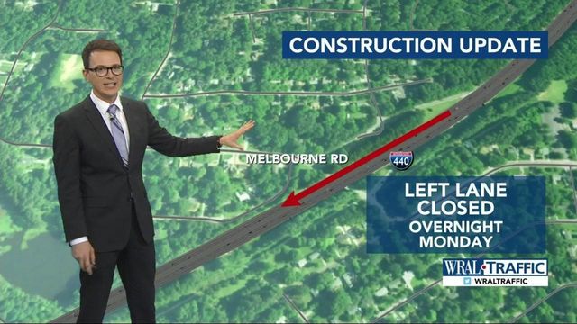Traffic shifts, construction coming to several areas in Triangle