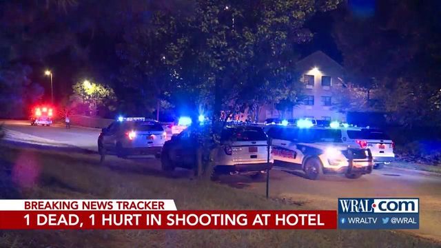Man dead, woman hospitalized after Cary hotel shooting