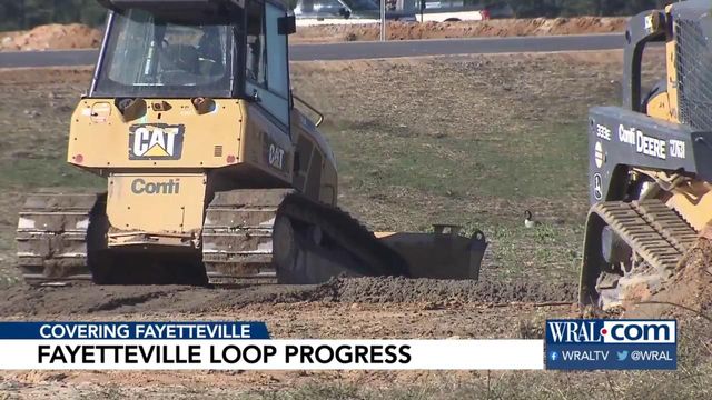 Work on Fayetteville Loop underway