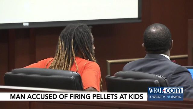 Raleigh man accused of firing pellets at neighborhood kids