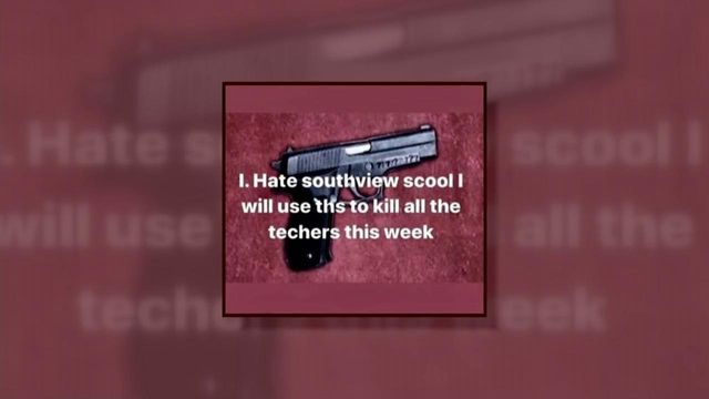 Social media threat stirs concern at South View HS