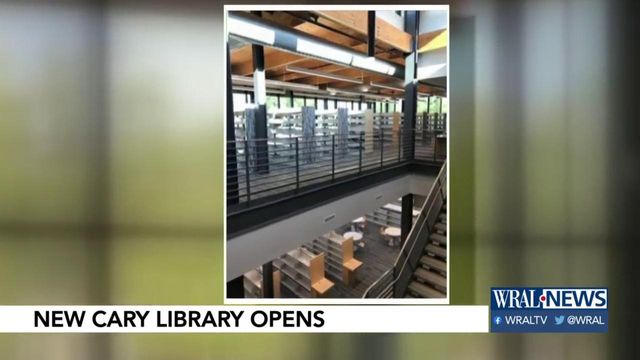 New Cary Library opens Sunday