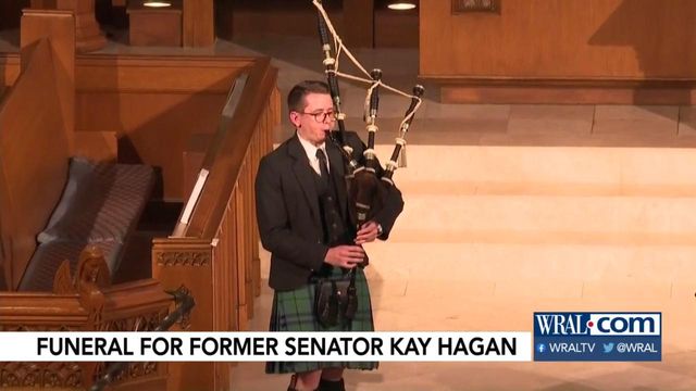 Mourners pay final respects to former U.S. Sen. Kay Hagan