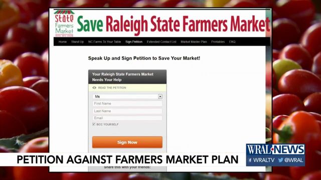 Petition questions plan to change State Farmers Market