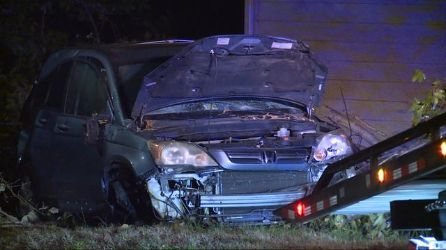 Police: Drunk driver crashes into Raleigh home