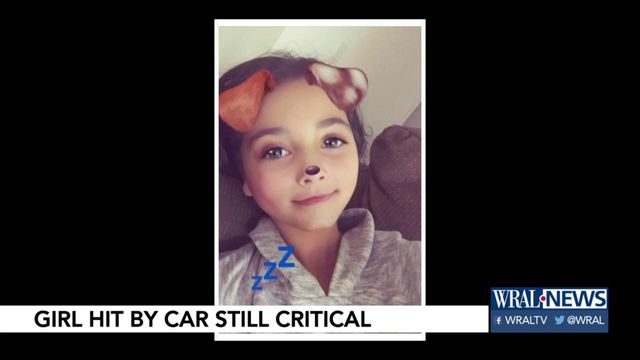 Family holds out hope after girl struck by car