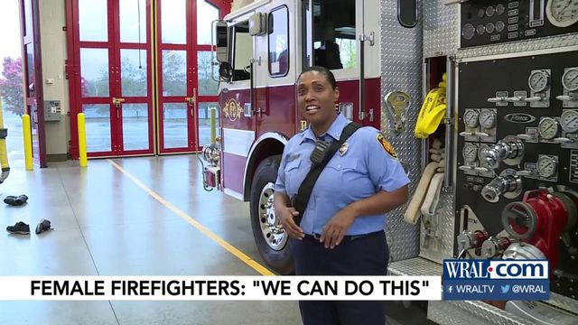 Female firefighters in Raleigh advancing up the ranks