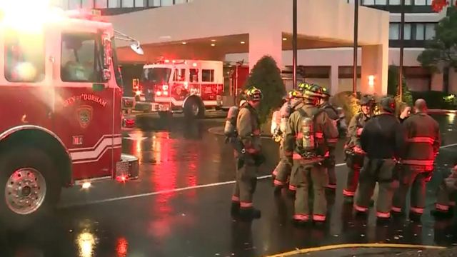 Fire crews respond to Durham hotel