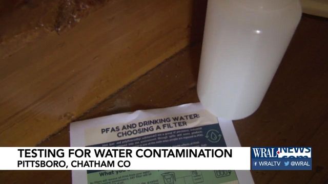 Pittsboro residents gets tested for harmful chemicals in town's water supply
