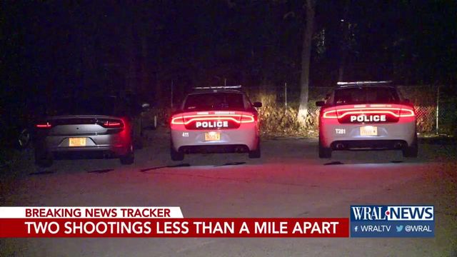 Two Durham shootings reported less than a mile apart