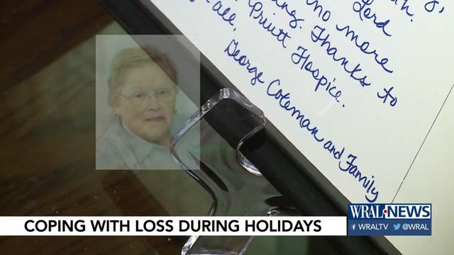 Surviving spouse grapples with renewed sense of loss during the holidays